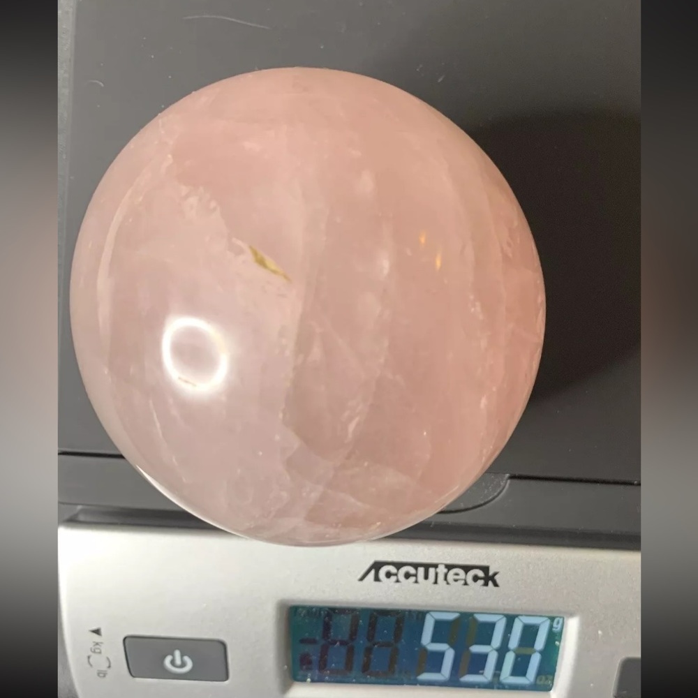 BOGO1/2 Natural Rose Quartz Crystal
Gemstone Healing Stone
Sphere Ball Self Love - Picture 16 of 17